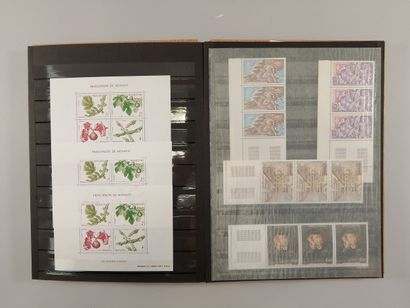 Suite of four stamp albums, mainly Belgian:...