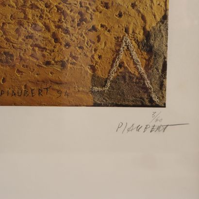 PIAUBERT Jean (1900–2002) 
Poster, signed...