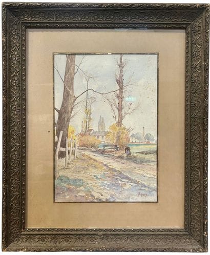 Pierre Paul GIVRY (1853–1897)
Autumn Landscape
Watercolor...