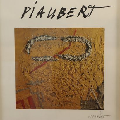 PIAUBERT Jean (1900–2002) 
Poster, signed...