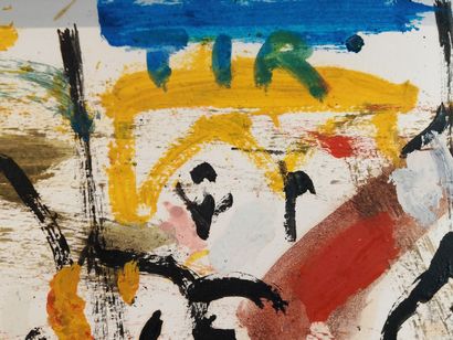 Set of paintings, frames, and posters: 

20th-century...