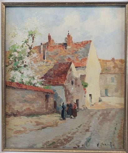 Henri-Alexis SCHAEFFER (1900–1975)
Village...
