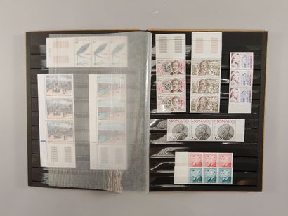 Suite of four stamp albums, mainly Belgian:...
