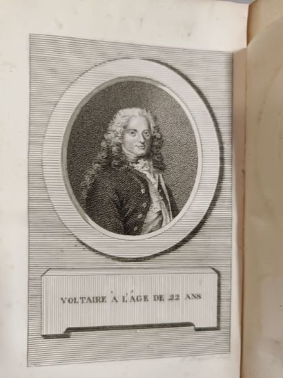 VOLTAIRE - Set of 17 volumes of the complete...