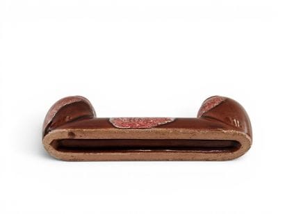 Set of twelve glazed ceramic knife holders
L....