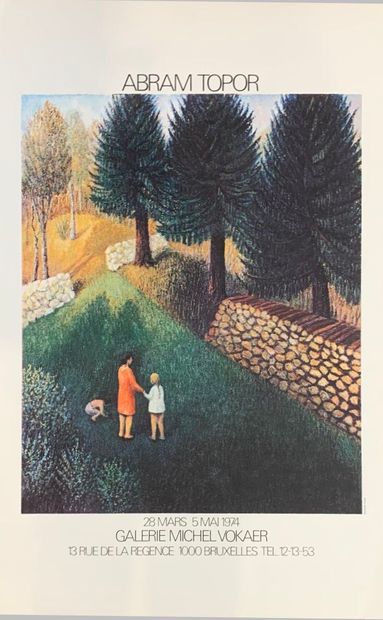 Abram TOPOR (1903–1992)
Poster, Michel Vokaer...