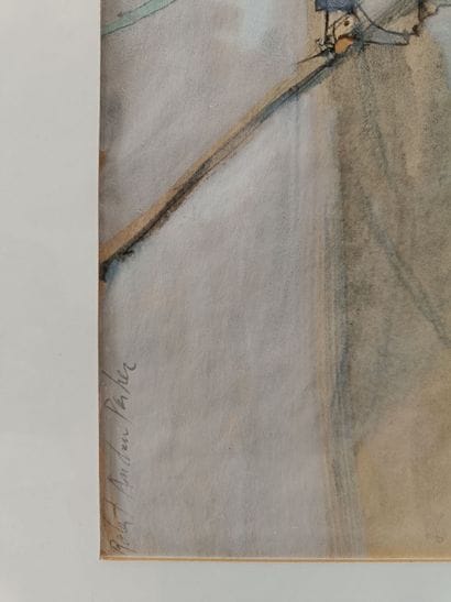 Robert ANDREW PARKER (1927–2023) 
Three Men...