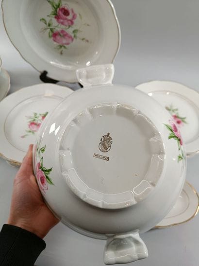 Lunéville - Meilland dinner service set,...