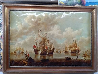 Set of 24 pieces, including illustrations,...