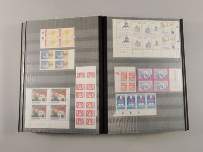 Suite of eight stamp albums, mainly Monaco...