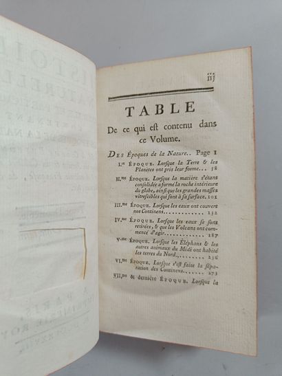 BUFFON - Complete Works, in 13 volumes, 1774.
Available...