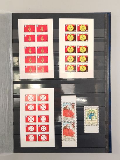 Suite of eight stamp albums, mainly Monaco:...
