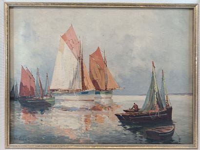 Henri-Alexis SCHAEFFER (1900–1975)
Seascape...