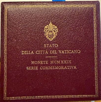 VATICAN
Coffret série commémorative Pie XI...