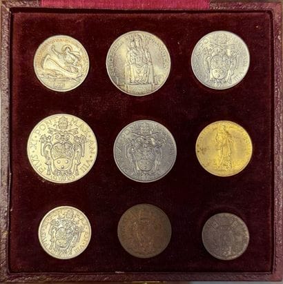 VATICAN
Coffret série commémorative Pie XI...
