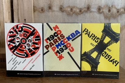 Trois catalogues d'exposition Centre Georges...