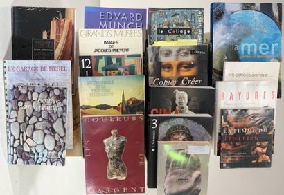 Selection of art books: 
Vermeer, Holbein,...