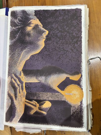 SCIORA 
Portfolio lithographies originales...