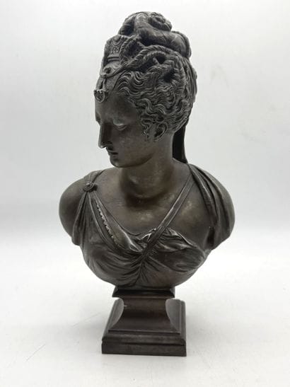D'après Jean GOUJON (1510-1567) 
Buste de...