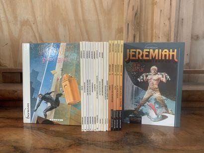 HERMANN. Jeremiah. vol. 1 à 18.
Novedi, Dupuis....