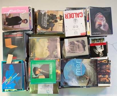 Selection of art books: 
Vermeer, Holbein,...