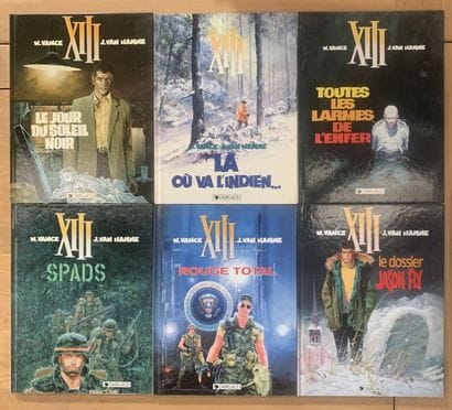 VANCE et VAN HAMME
XIII. 
Vol. 1 à 6. Années...