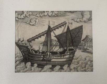 A series of 10 prints based on works by Ferat,...