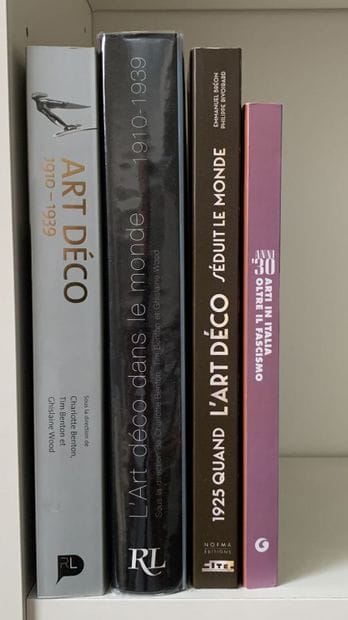 Art Déco. 6 livres.
Anni 30. Arte in Italia......