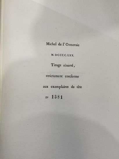 MOLIÈRE OEUVRE COMPLÈTE, édition Michel de...