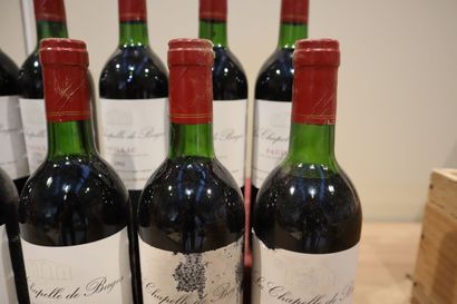 [BORDEAUX]
Douze bouteilles de La Chapelle...