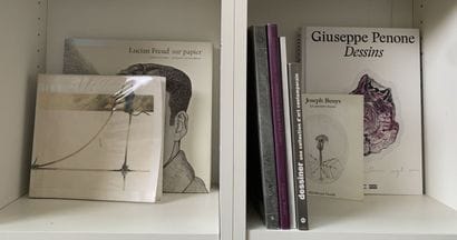 Dessin contemporain. 9 livres d'art :
Titus...
