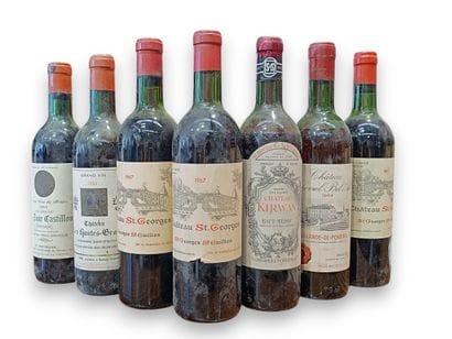 [BORDEAUX]
2 bouteilles Château Saint-Georges,...