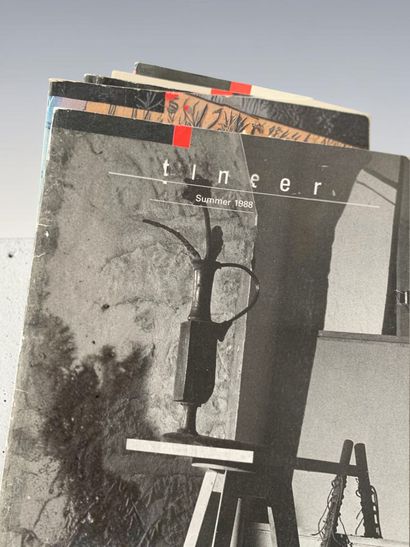 Selection of books, art books, auction catalogs,...