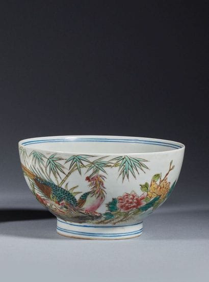 CHINE - Début XXe siècle
Bol en porcelaine...