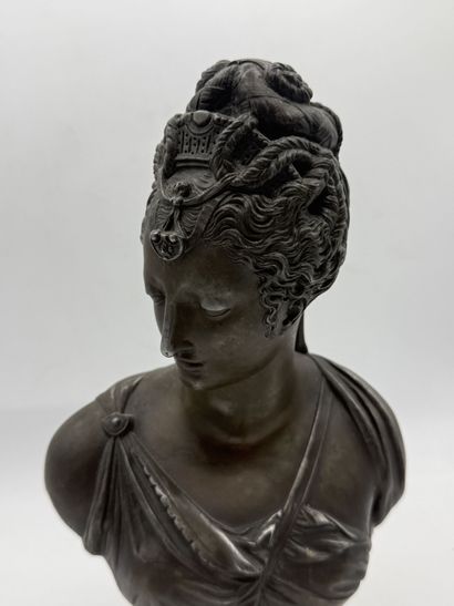 D'après Jean GOUJON (1510-1567) 
Buste de...