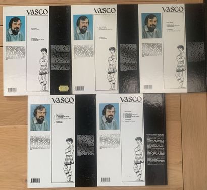CHAILLET
Vasco. 5 vol.
Le Lombard 
Merci...