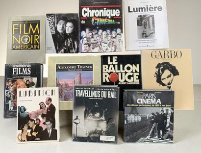 A large collection of books on cinema: Eisenstein,...