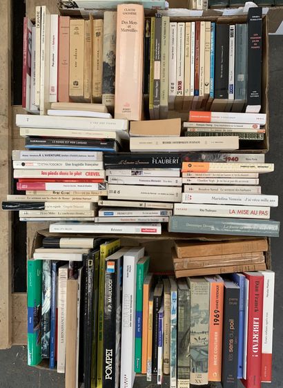 Literature: Bataille, Crevel, Flaubert, Orsenna,...