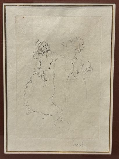 Leonor FINI (1907-1996)
Les deux servantes...