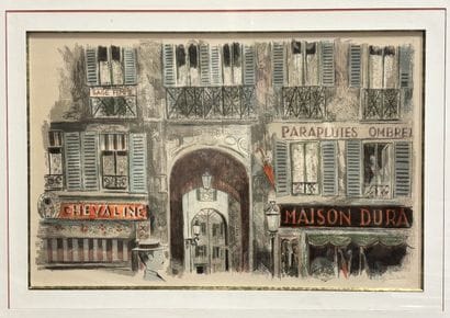 Emilio GRAU-SALA (1911-1975) 
La place et...