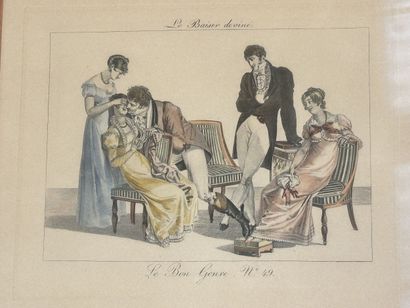 Deux scènes galantes issues de la série 
