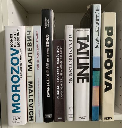 Art Russe. 9 livres :
POPOVA. Philippe Sers...
