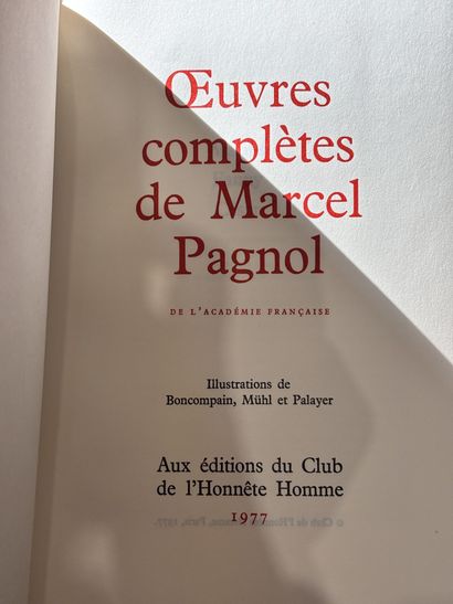 MARCEL PAGNOL OEUVRES COMPLÈTES, éditions...