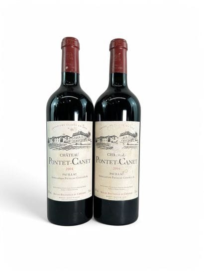 [BORDEAUX]
Deux bouteilles Château Pontet-Canet....