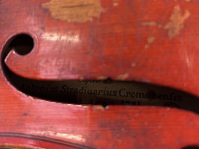 Violon Mirecourt indiqué Faciebat Anno 1721,...