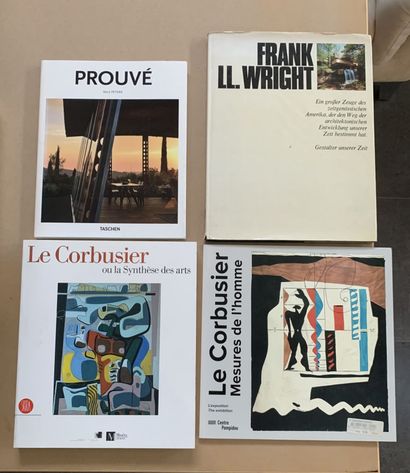 Architecture. 6 livres :
Franck L.L; WRIGHT...