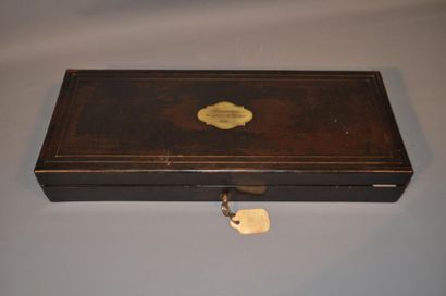HOULLIER-BLANCHARD arquebusier à Paris. Pistclet...