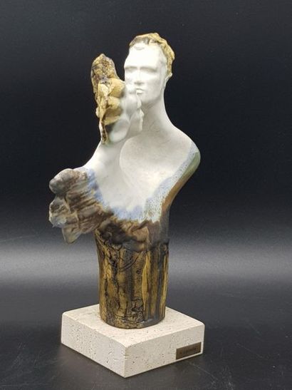 Liliane CAUMONT, Couple, H : 26 cm 
Liliane...