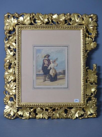ECOLE FRANCAISE DU XIXème siècle
Ecole française...