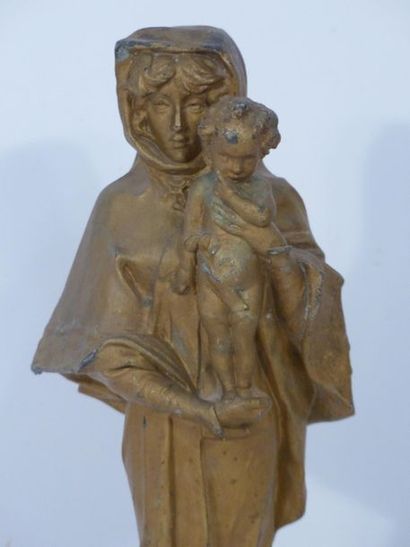 François Alphonse PIQUEMAL, Femme à l'enfant,...
